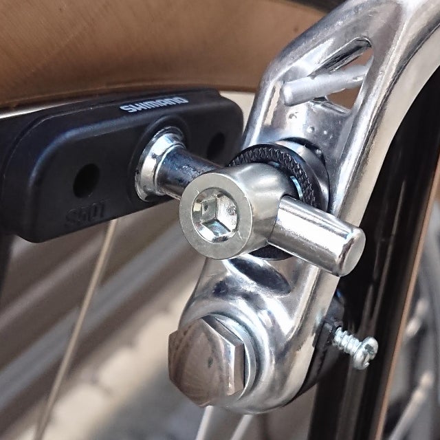 BR-CX50 カンチブレーキにアルテグラシューを装着してみる